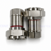 DMS-12 7/16 DIN 公頭 1/2吋軟線接頭 Superflex 超柔性饋線接頭 波紋同軸線 RF射頻 天線基地台 通訊接頭 